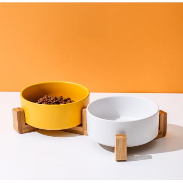 High Feeding Station Elevated 18cm Slow Food Bowl For Cats