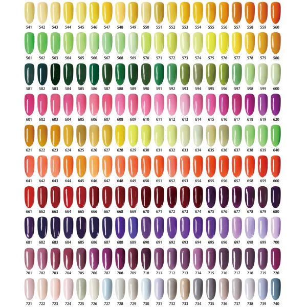 New Fashion Hot Sale OEM Available 2 In1 Color Matching Dry Fast Naturally Custom Logo Long Lasting Nail Gel Polish Set