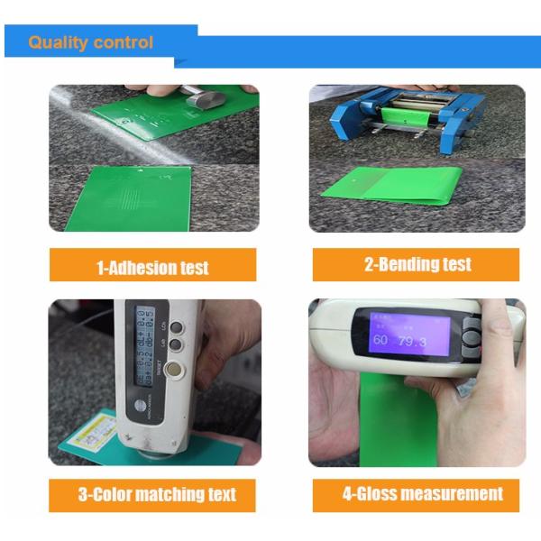 Dedicated At Home Powder Coating , Smooth Surface Finish Candy Powder Coat