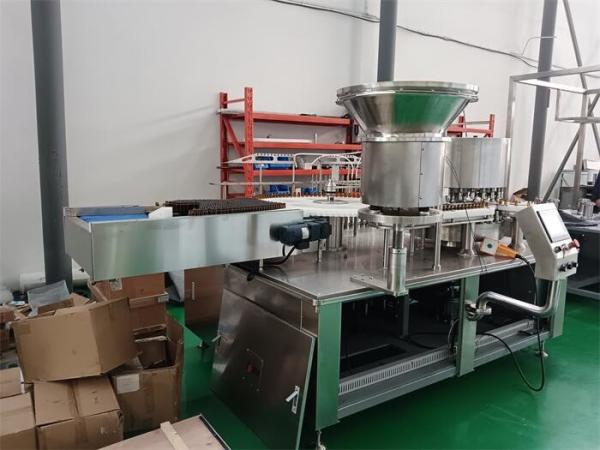 Automated Vial Filling Capping Line with Sterile Integrity Assurance Precision