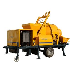 Flexible Diesel Concrete Pump Self Loading Mobile Concrete Pumping Equipment