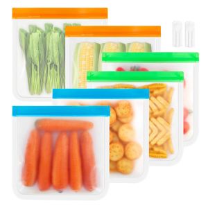 0.3mm Fruit k Packaging Bag Frosted Self Sealing 21*20.5cm