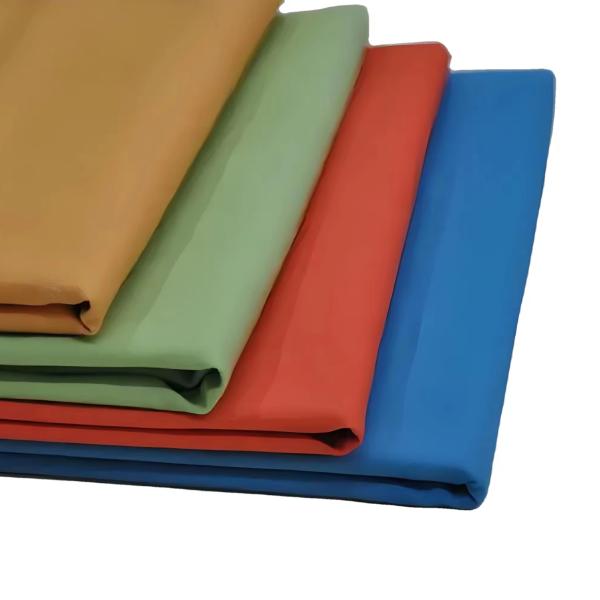 100% Polyester Twill Fabric High End Flame Retardant Lining 210T Taffeta Customized Color