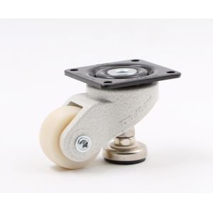 Aluminum Alloy 76mm Lockable Swivel Casters / Rotating Trolley Wheels