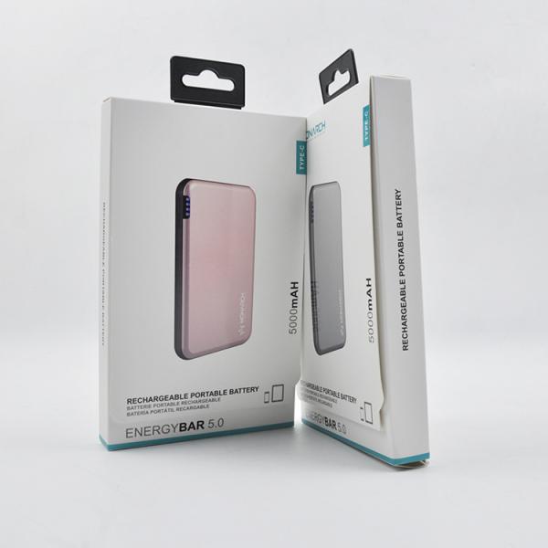 Buy Wholesale cheap matte film mobile phone accessories packaging Paper box with hanging at wholesale prices
