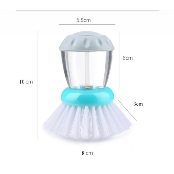 Dishwashing Boiler Cleaning Brush  With Plastic Handle