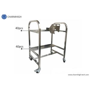 China Storage Cart SMT Feeder Trolley Aluminum Alloy SS Matieral For Yamaha YV Machine on sale