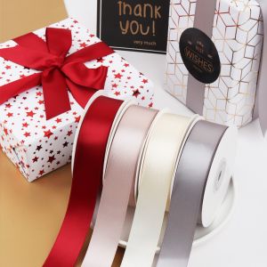 Factory Ribbon customization printed logo personalized polyester ribbon