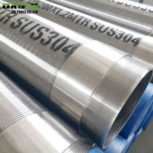 Pipe Based Gravel Pack Screen Double Layer Filter Cylinder Type 1 - 6m Length