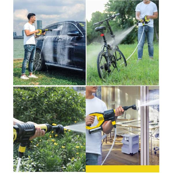 JW31 Cordless power washer rechargeable convenient car washer household high pressure washer,