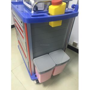 Guangzhou Cheap Hospital Emergency Trolley Equipment Resuscitation Trolley