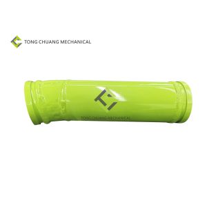 China Double Wall Concrete Pump Pipeline Elbow 125*R240-20°+356mm on sale