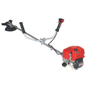 China Small Mini Gasoline brush cutter with metal blade for cutting grass on sale