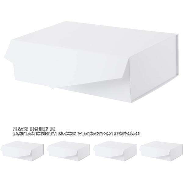 Holographic Silver Gift Boxes, Large Gift Boxes With Lids,Magnetic Closure Gift Boxes Presents, Bridesmaid Proposal