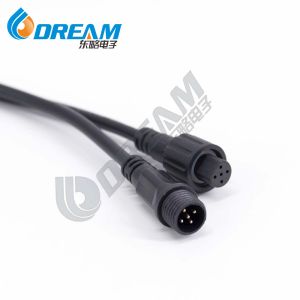 China DREAM START LED Deck Light Extension Cable Wire With Male And Female M10 5pin Connector on sale