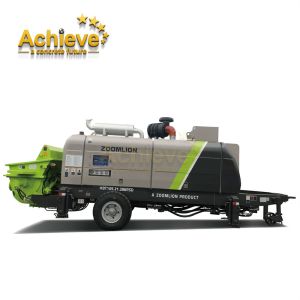 Quality Used Concrete Trailer Pump ZOOMLION HBT105.21.286RSU for sale