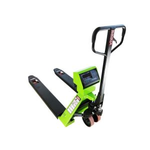 Stainless Steel PU Wheel 2000 Kg Basic Pallet Jack With Weight Scale