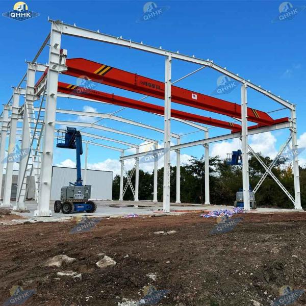 Optional Fire Protection System and Lighting System Steel Structure Buildings