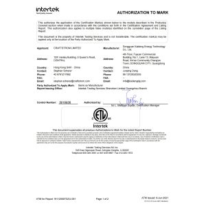 Luoyang Tuxun Electronic Technology Co., Ltd. Certifications