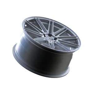 PCD 5x120 17 Inch Wheels Aluminum Alloy Gloss Silver Rims