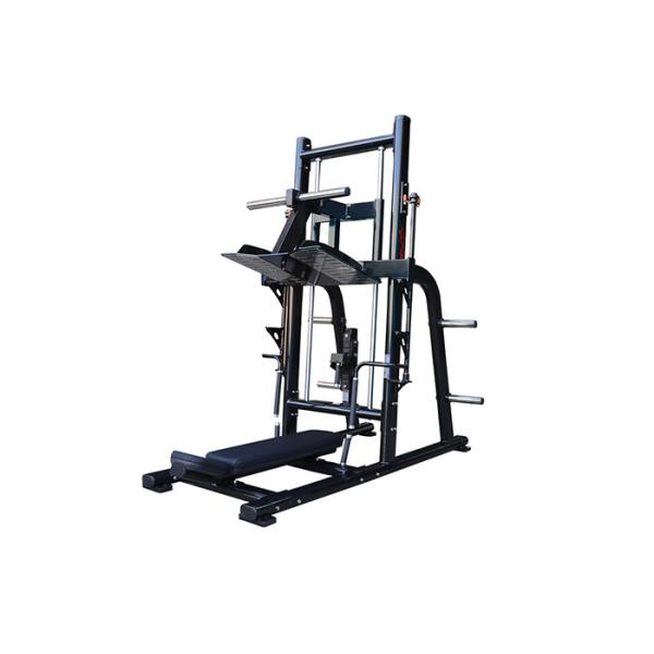 Buy Commercial Black Color Grade Gym Equipment Fitness Vertical Leg Press Training Machine at wholesale prices