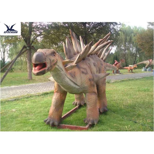 Anti Rust T Rex Christmas Lawn Ornament , Customizable Full Size Velociraptor Model