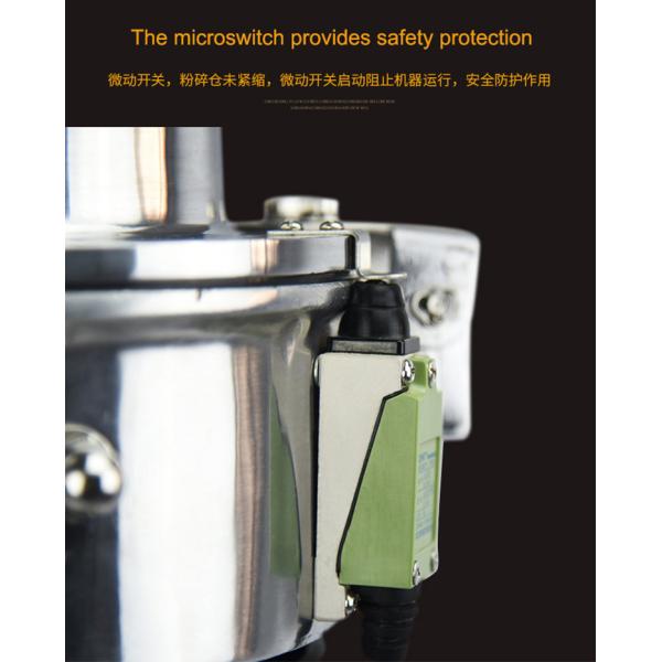 Feeding Size 50mm Grain Processing Machine Spice Food Grinding Machine