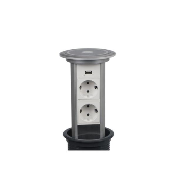 Buy Aluminium Alloy Kitchen Pop Up Power Sockets Convenient Space - Saving at wholesale prices