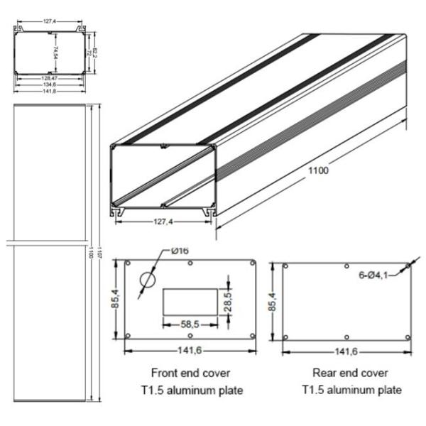 IP67 Waterproof Sodium Ion Battery Pack 40140 24V 24.8V 45Ah For Solar Street Light