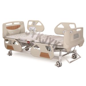 Quality Hi Low Tilting Intensive Care Unit Bed Heavy Duty Hospital Bed Coated Steel for sale
