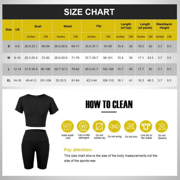 Women's Seamless Yoga Set Running Shirts and Shorts Sets for Fitness Gym Crop Tops