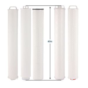Quality Power Plant Water Treatment PP High Flow Filter Cartridge 5 Micron Easy Installation for sale