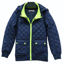 Buy Wind Resistant Kids Lightweight Down Jacket 210t Polyester Lining Fabric at wholesale prices