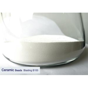B100 Ceramic Blasting Media For Machinery / Medical Instrument Sandblast