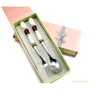 Fork and knife packaging gift box