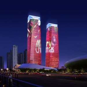 1R1G1B IP67 Grid Fixed DIP LED Display , 6000 Nits Outdoor SMD Led Display