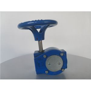 Handwheel Quarter Turn Casing Butterfly Valve Gearbox