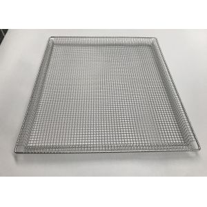 Quality Customizable Stainless Steel Wire Mesh Tray Bread Cooling Pans rustproof for sale
