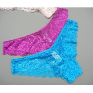 Quality Colorful Sexy transparent thong for sale
