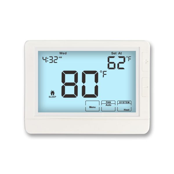 Coiiwsei Home Thermostat 1 Heat 1 Cool Room Digital air Conditioning Thermostat STN7205
