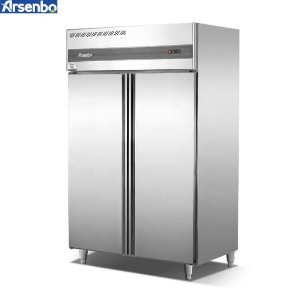 Buy 1000L Upright Kitchen Fridge Freezer Antiwear Stainless Steel Multiscene at wholesale prices