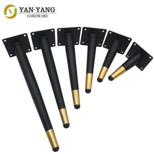 Furniture hardware metal sofa feet replacement with various size