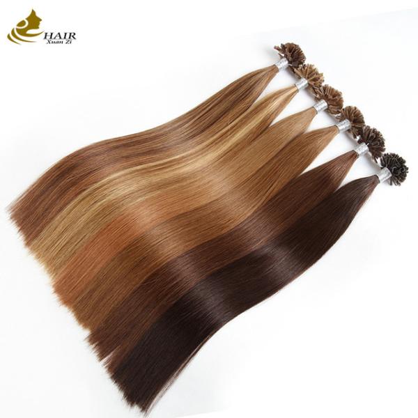 Buy Top Quality Natural Real Human U Tip Nail Hair Extensions at wholesale prices