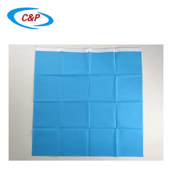 Soft Disposable Surgical Side Drape In Blue Color PP/PE Nonwoven General Medical Supplies