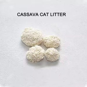 High Absorptivity Cassava Cat Litter Fast Clumping Tofu Litter