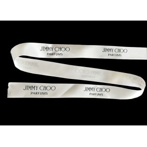100% Polyester Custom Printed Ribbon Double Face Eco - Friendly Rayon