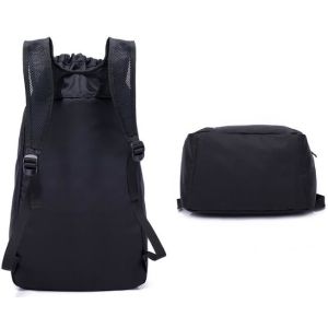 Customized Polyester Sport Ball Backpack Waterproof Drawstring Mesh Backpack