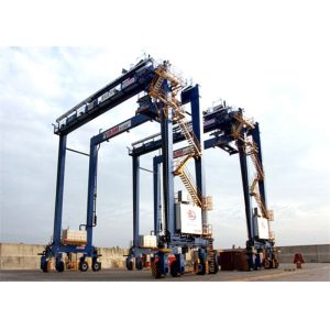 50HZ 380V 180 Ton U Beam RTG Mobile Gantry Cranes