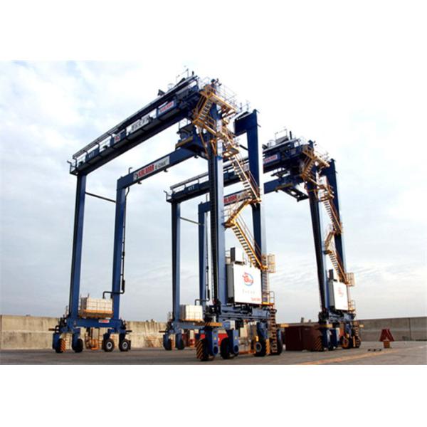 Buy 50HZ 380V 180 Ton U Beam RTG Mobile Gantry Cranes at wholesale prices
