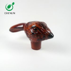 OEM ODM Mens Umbrella Wooden Handle With Black Walnut Material